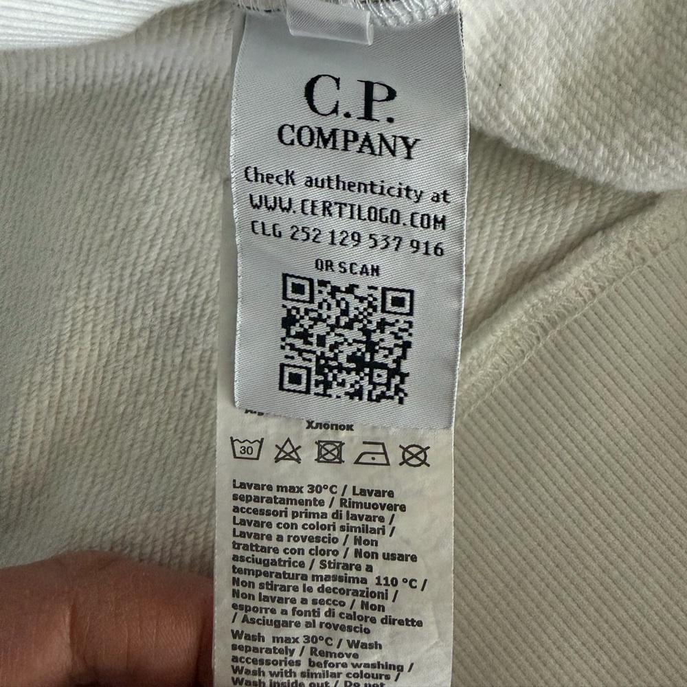 C.P. Company Diagonal Raised Hoodie Size Small - Picture 10 of 12